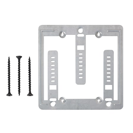 Winnie Industries Communication Mounting Braket 1/2in. to 5/8in. , 2 Gang, 100PK WCMB-2